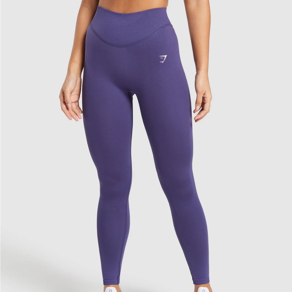 Gymshark Purple High-Waisted Leggings